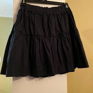 Maeve black skirt
